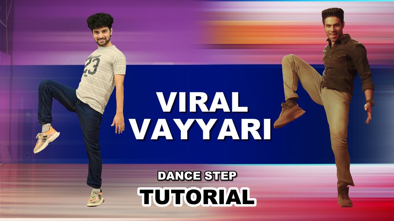 Viral Vayyari Dance Steps Tutorial | Junior Movie | Ajay Poptron Tutorial