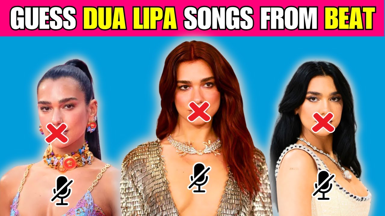 Can You Guess the Dua Lipa Song Just by the Beat? Dua Lipa Quiz  | Beat Challenge 🔥