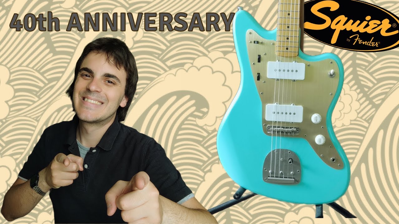 La Jazzmaster è la prima offset con cui dovresti iniziare 😉 (Squier Classic Vibe - 40th Anniversary)
