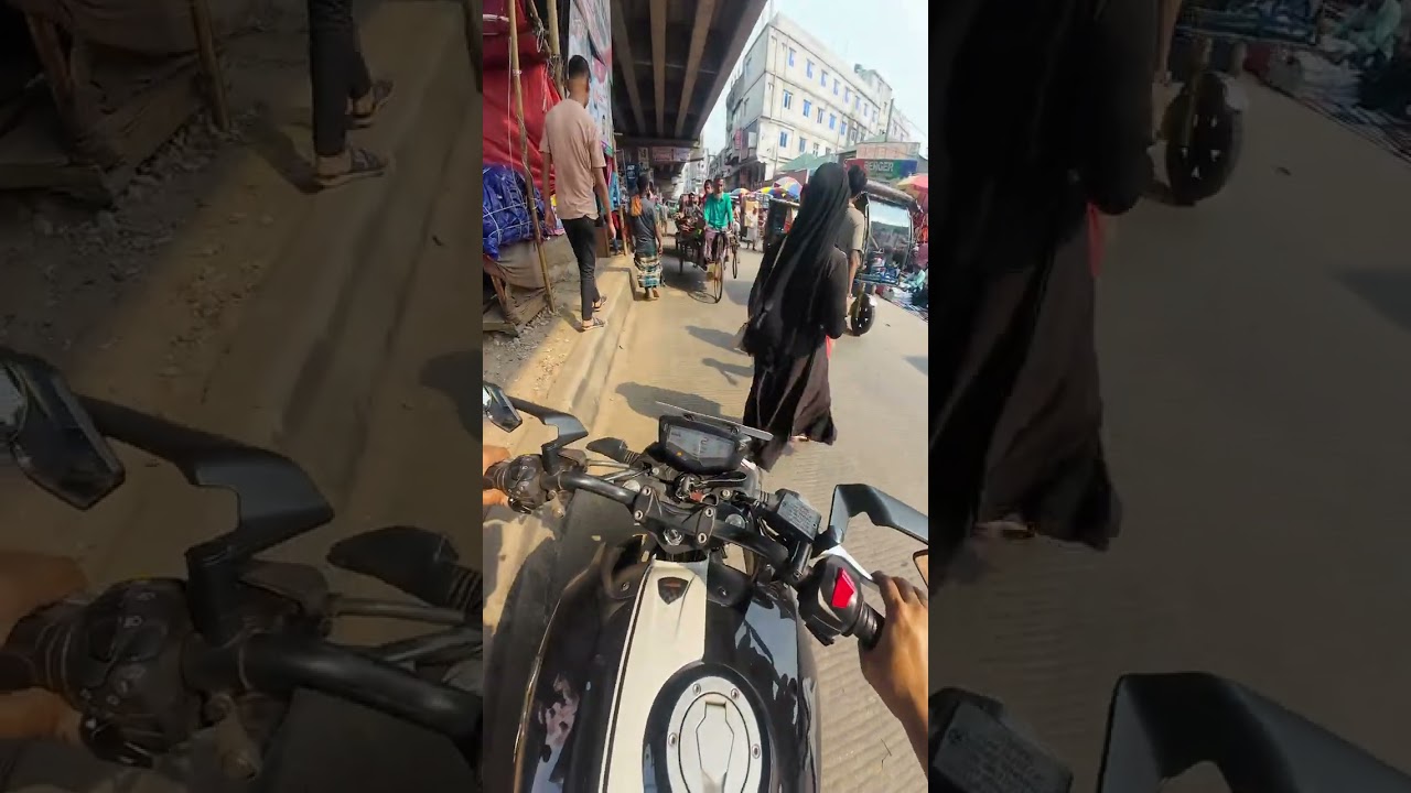 গাজীপুর সফিপুর ঈদের শপিং করার জন্য মানুষের ঢল। RiderMasud