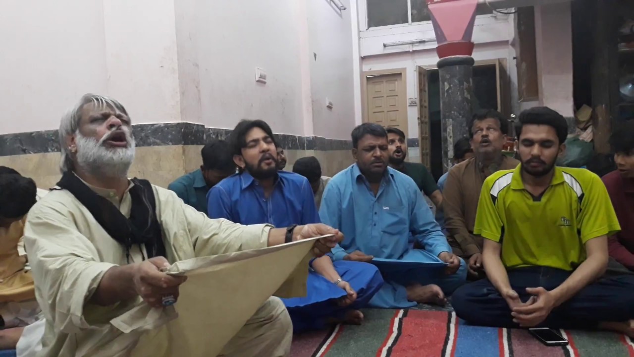 Al Madad Moula Raza By Sain Rehman Faqeer Sangat Hussaini Al Fukra Anjuman Hyd Live Azadari