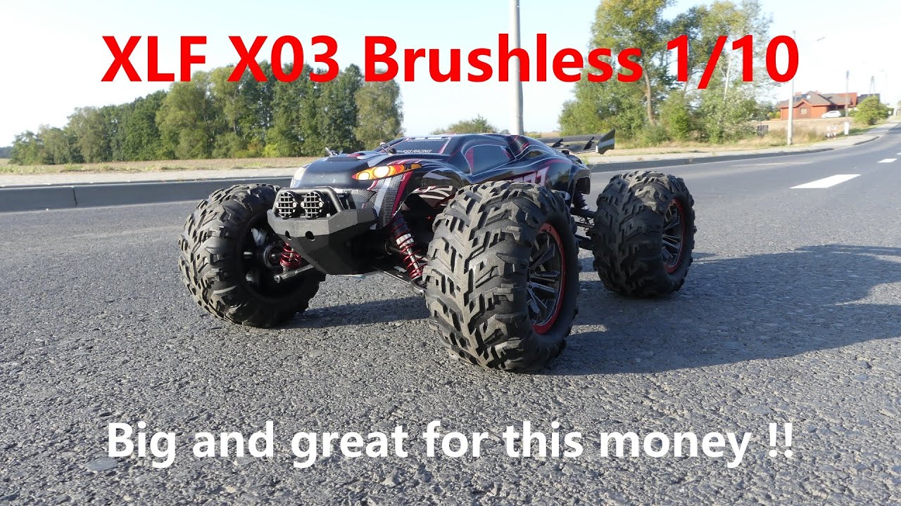 XLF X03 Brushless 1/10 - Big and great for this money !!