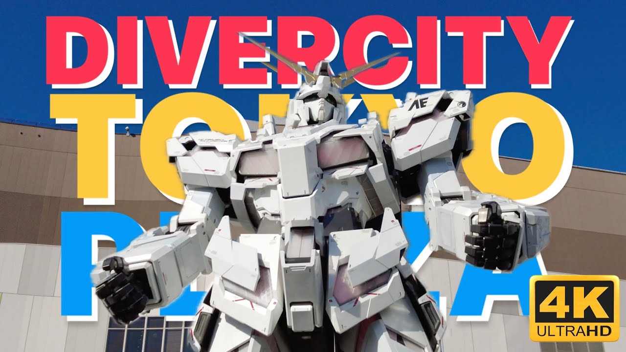 DiverCity Tokyo Plaza | JAPAN Tour | Walking [4K]