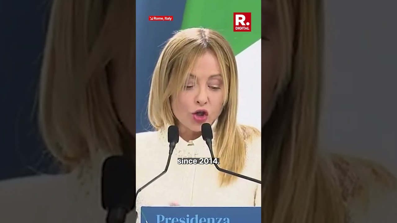 Italian PM Meloni Calls PM Modi&rsquo;s Visit 'Historic Day' For India-Italy Relations