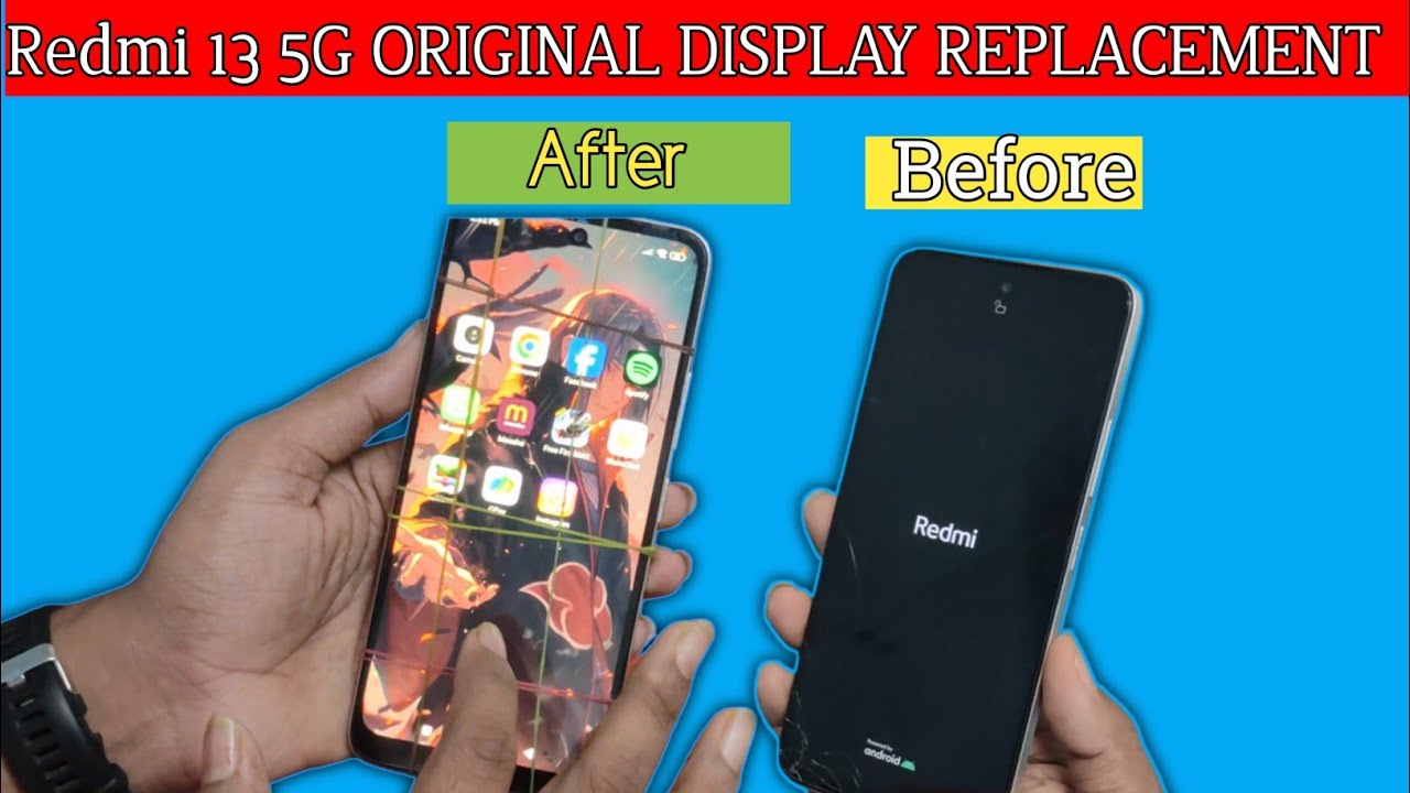 Redmi 13 5G Display Replacement: Step-by-Step Guide|Easy guide for Beginners.#redmi135g #combofixing