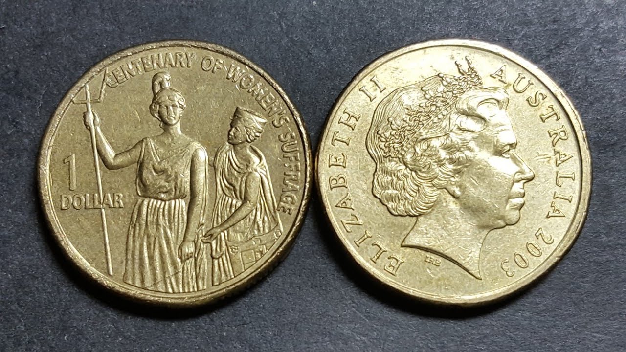 2003 Australia $1, Womens Suffrage