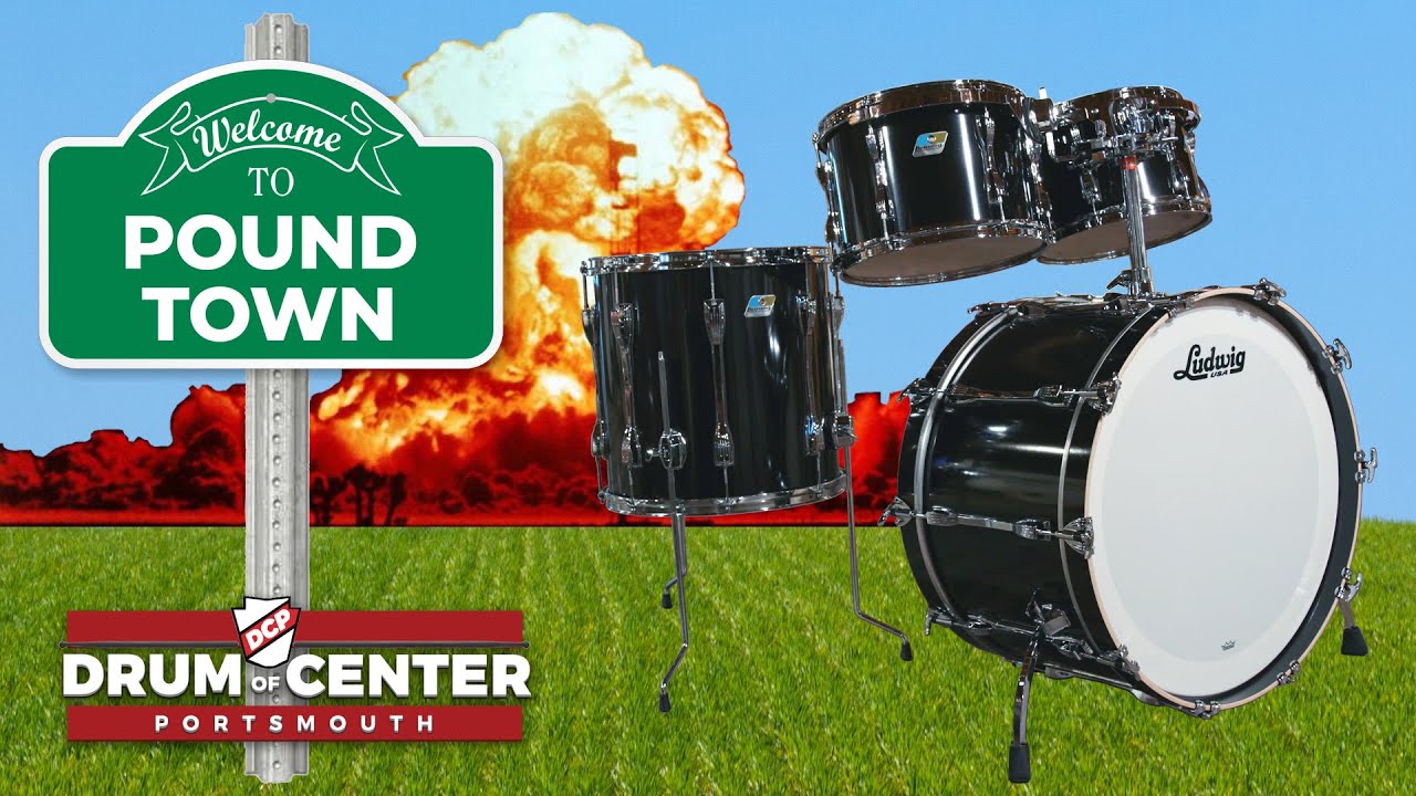 Обзор новой ударной установки Ludwig Classic Oak Drum Set — DCP POUND TOWN