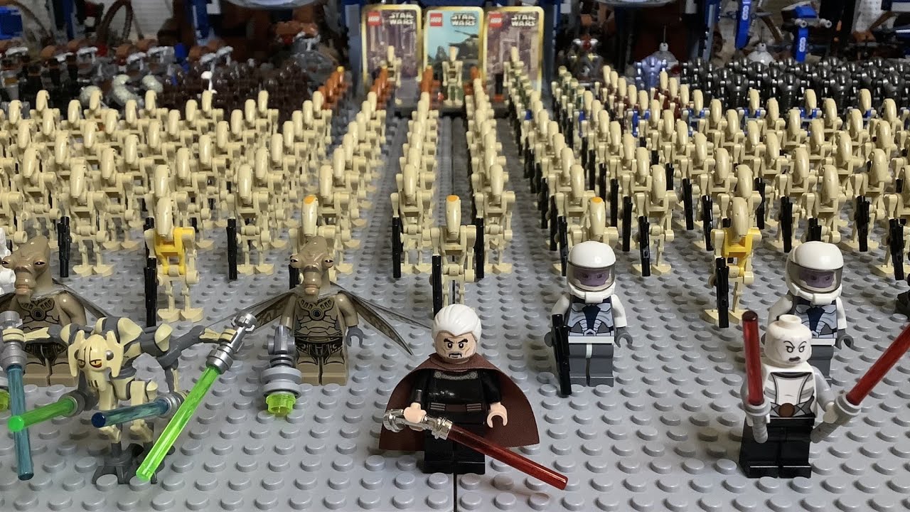 My 2022 LEGO Star Wars Separatist Army