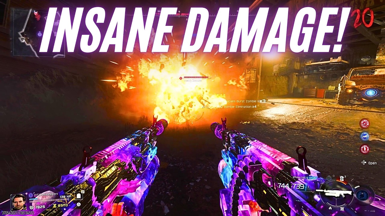 the AKIMBO LMGS feel like CHEATING!!!! (XM325 Titan Wield Setup BO7)