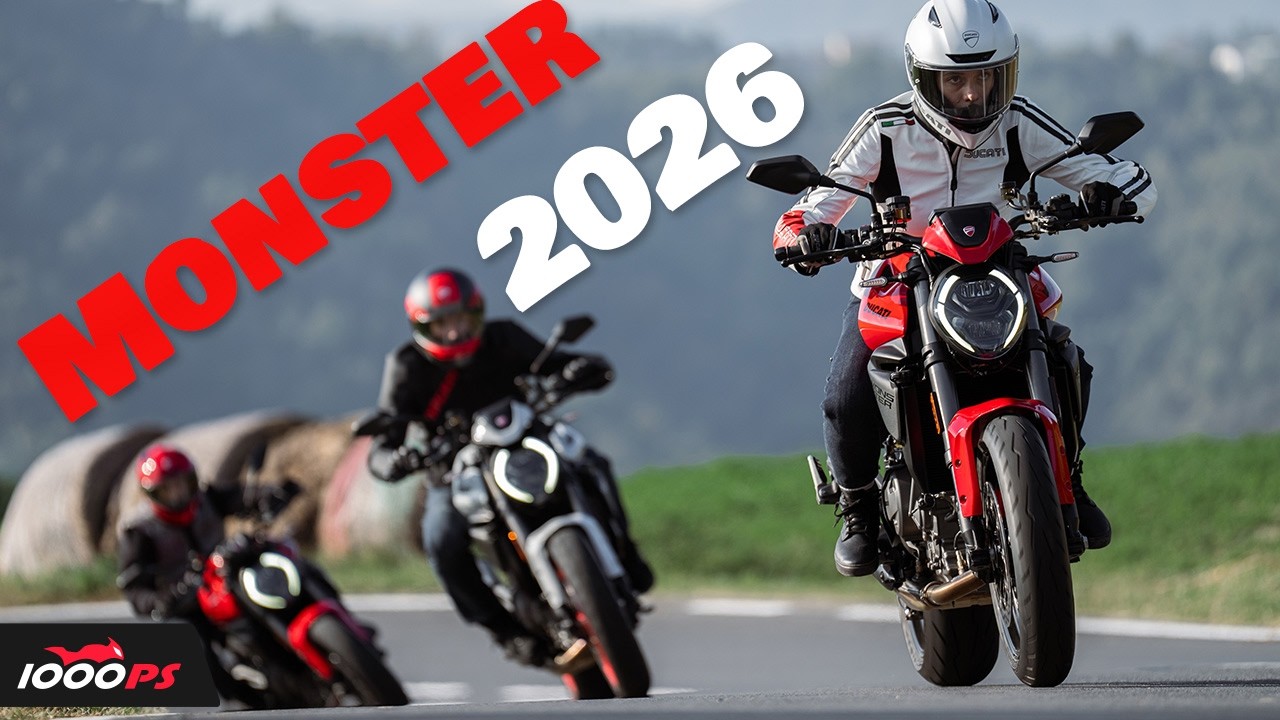 Back to the roots! The new Ducati Monster 2026