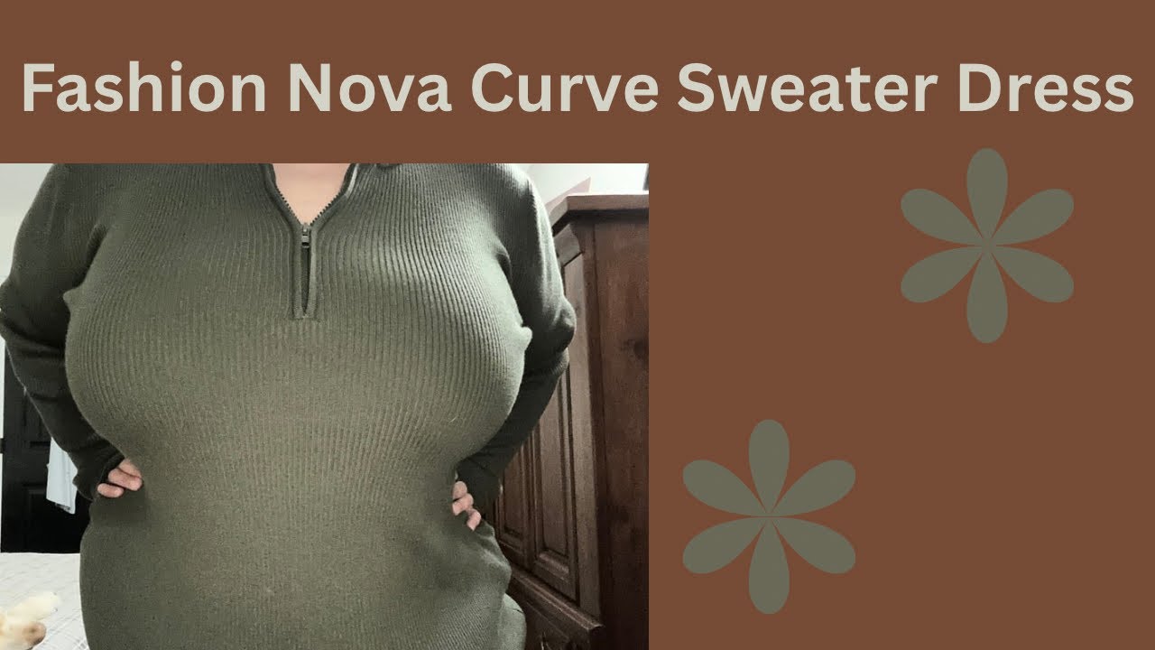 My favourite sweater dress for fall/winter! 