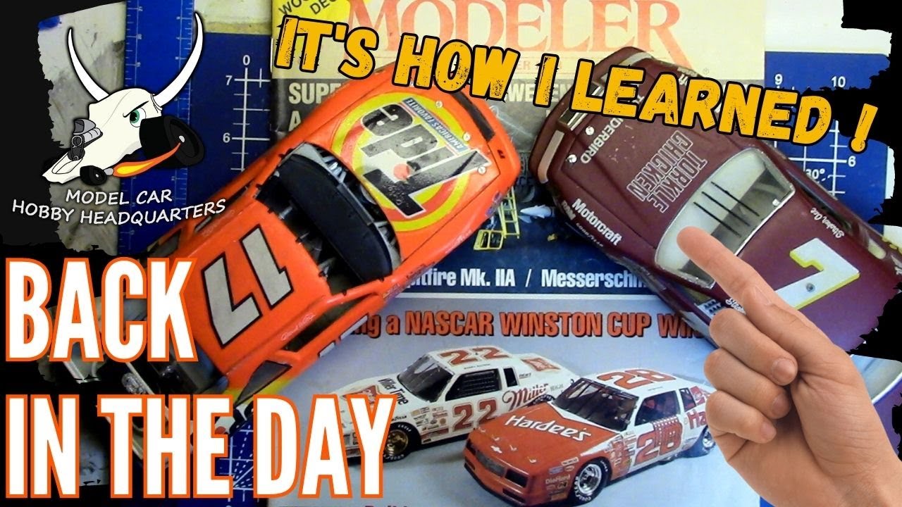 Bill Coulter's How To Detail A NASCAR Model Car Article Ep.310