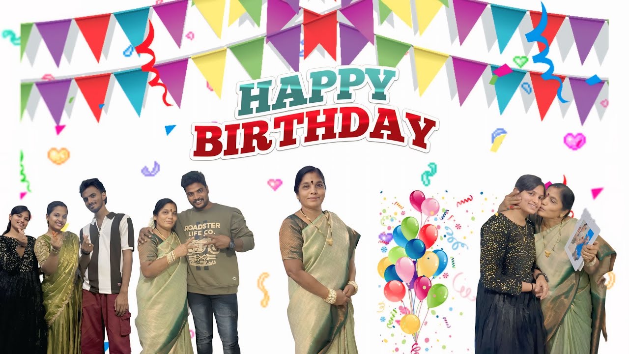 అమ్మ బర్తడే celebrations 🎉 || Birthday vlog || Akshitha Royal 