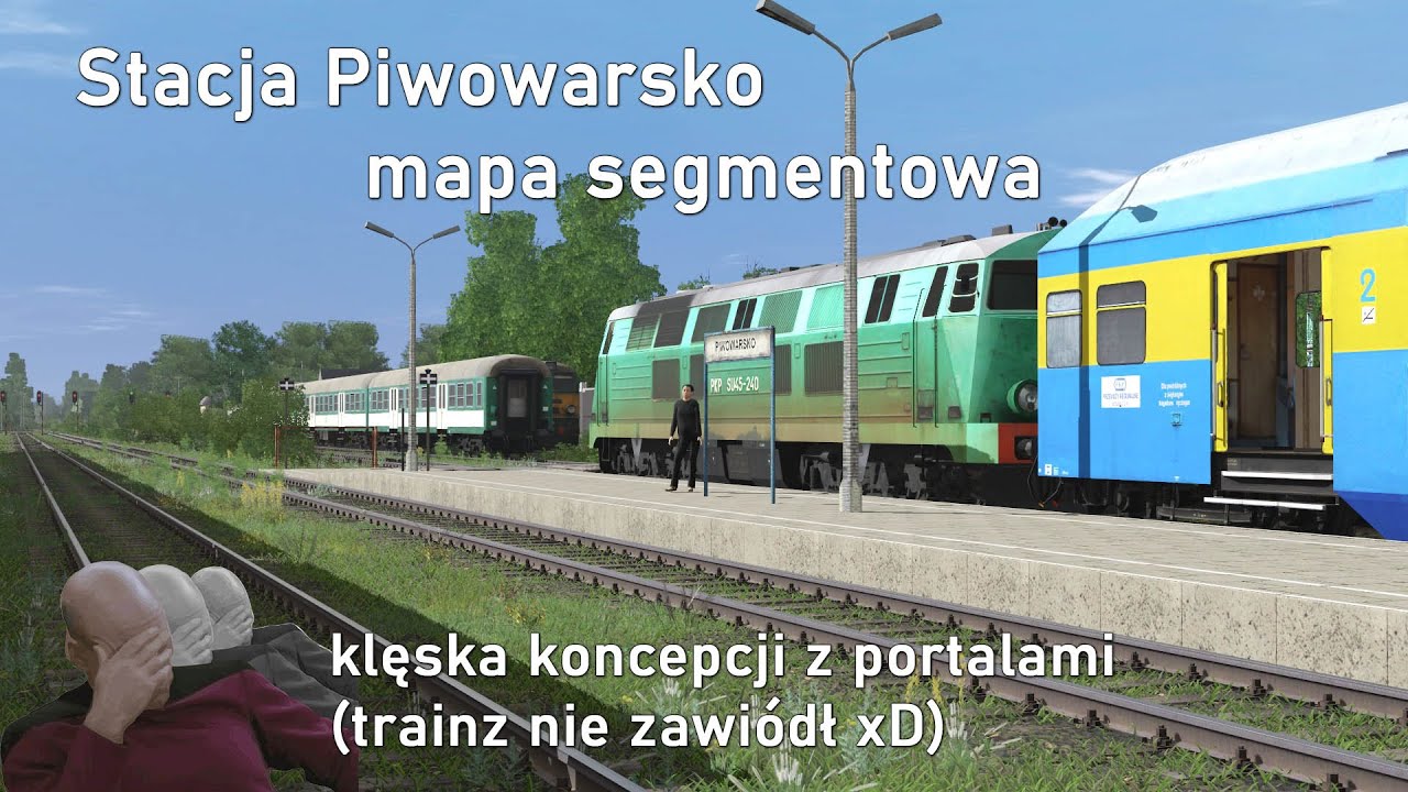 Mapa Piwowarsko | Pogadanka w Trainz | Klęska pomysłu z portalami
