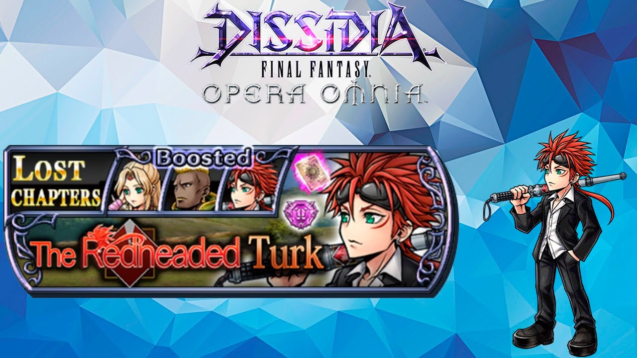 DFFOO Cutscenes Lost Chapter 83 Reno The redheaded Turk (No gameplay)