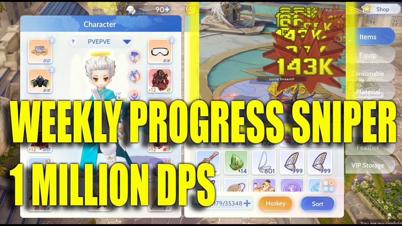 1,000,000 DPS SNIPER WITHOUT PRIEST BUFF - ROOC