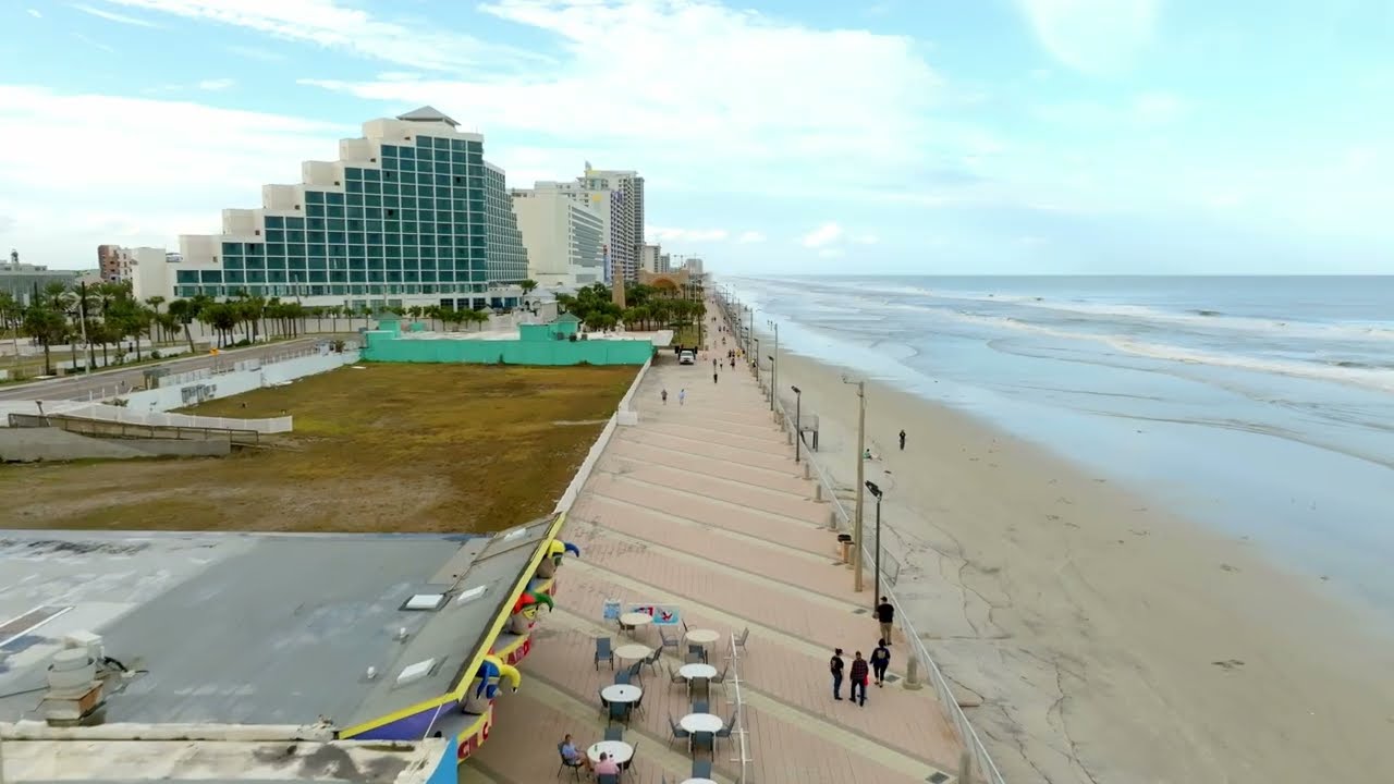 Daytona Beach - Severe Erosion After Hurricane Nicole