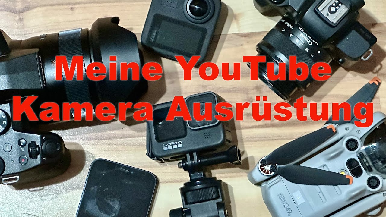 Kameraausrüstung für meine Videos