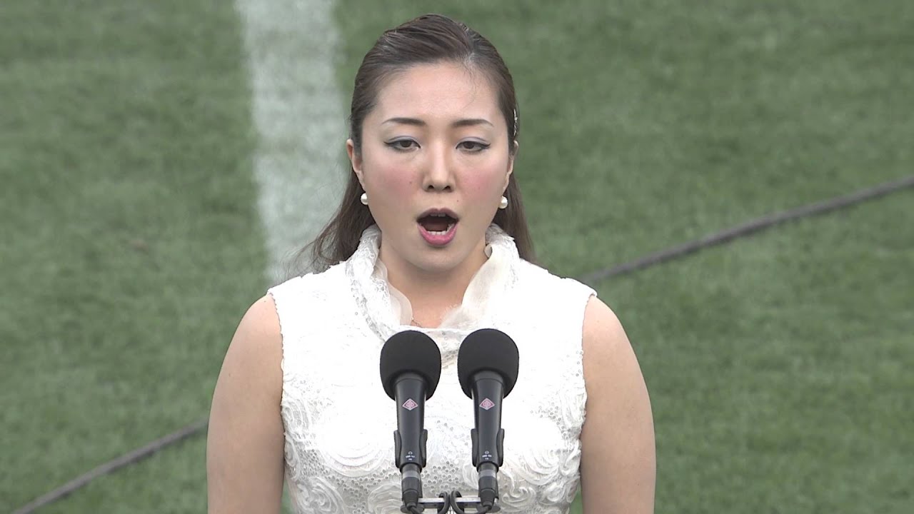 China and Japan National Anthems at the 2014 Asian 5 Nations Finale - Japan vs Hong Kong