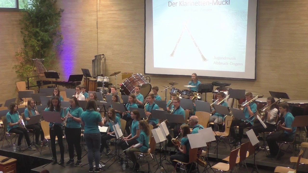 Der Klarinettenmuckl - Frühjahrskonzert 2019 - Jugendmusik Albbruck-Dogern