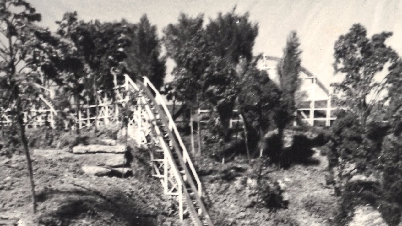 MYSTERIOUS 1920s GIANT Wooden Coaster went off a CLIFF?! | Meet the Puritas Springs Cyclone!