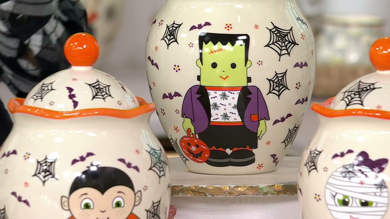Temp-tations Seasonal 3-Quart Cookie Jar on QVC