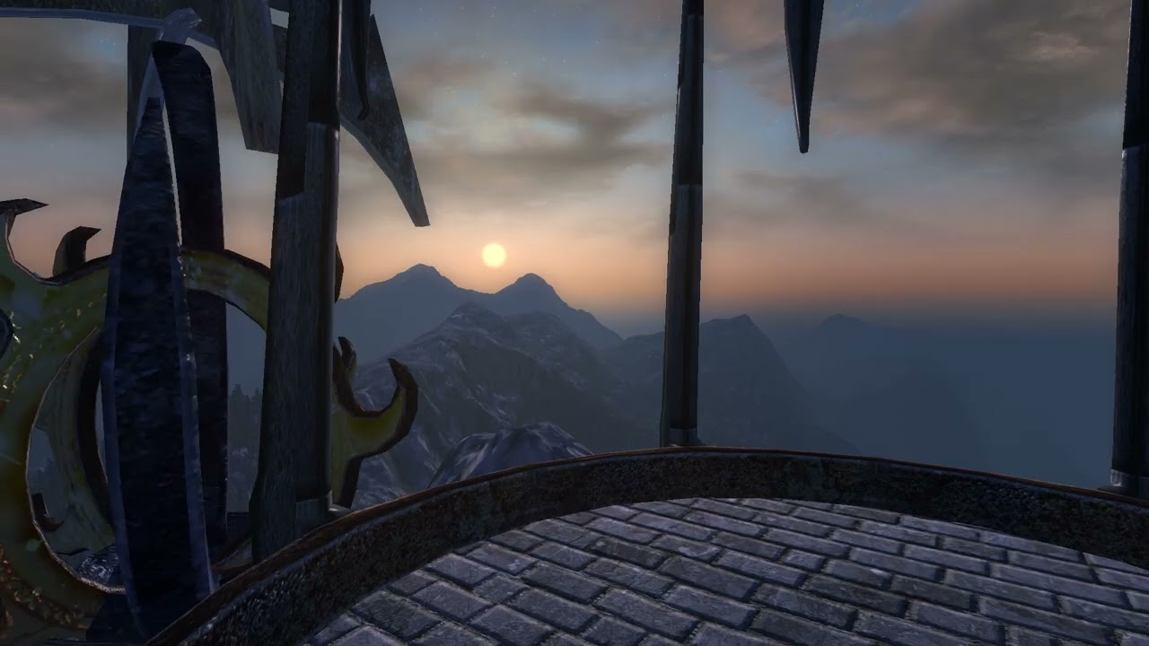 The Elder Scrolls IV: Oblivion - Frostcrag Spire: The Jerall Mountains - Sunrise