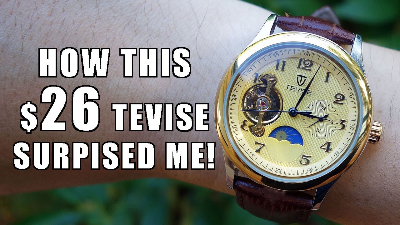 Surprising value! Tevise “Tourbillon” Automatic 8466 Review c/o GearBest - Perth WAtch #126
