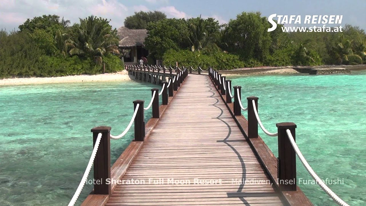 STAFA REISEN Hotelvideo: SHERATON Maldives Full Moon Resort & Spa, Malediven