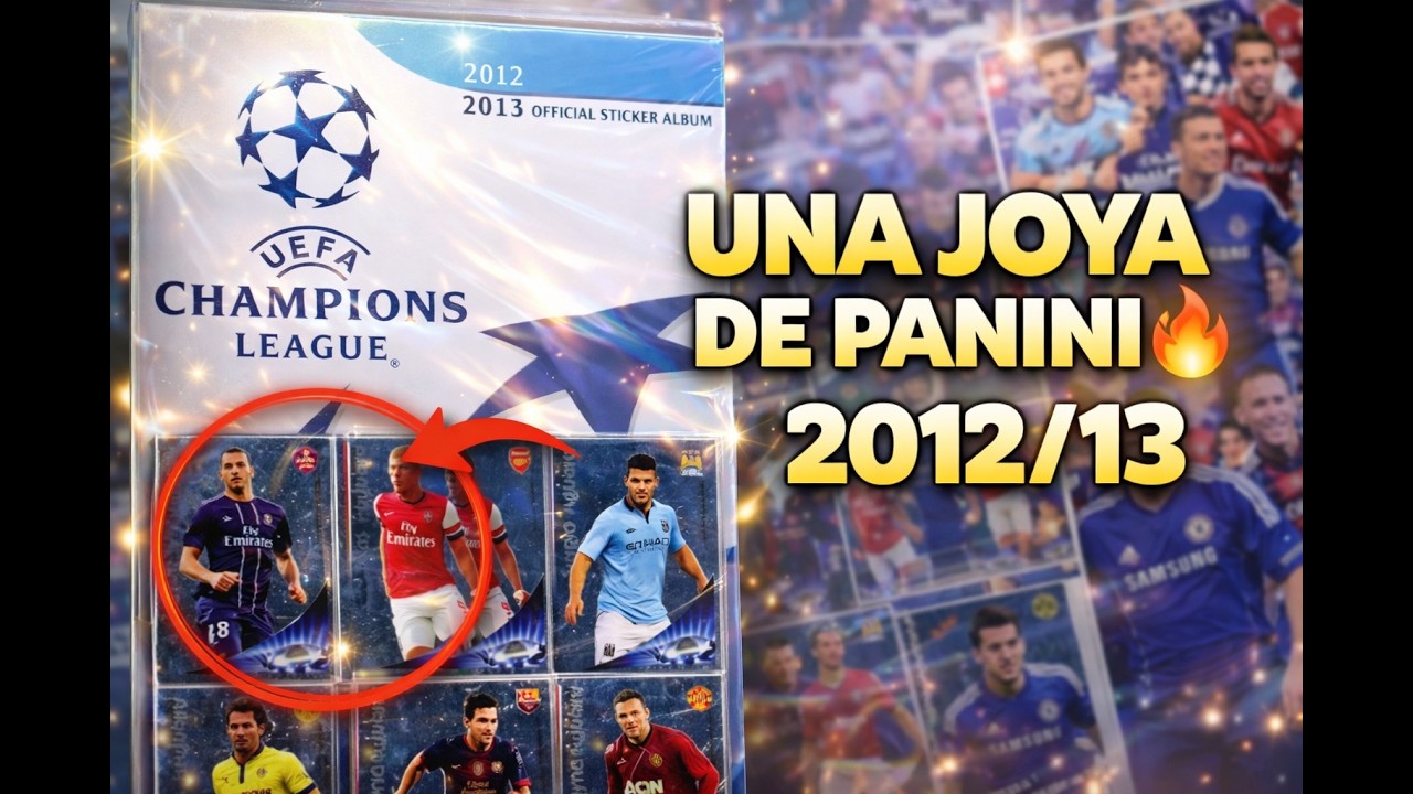 MY PANINI ALBUM UEFA CHAMPIONS LEAGUE 2012 2013
