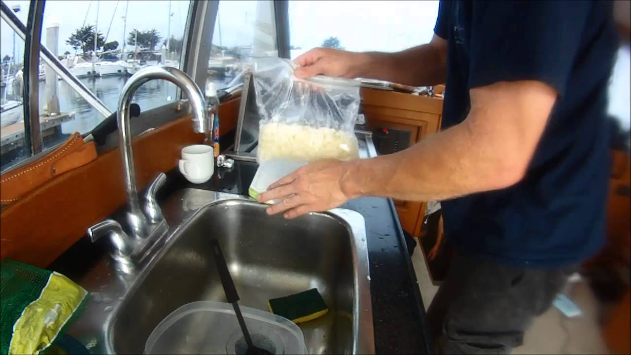 Seafood Chowder, easy boat cooking..!