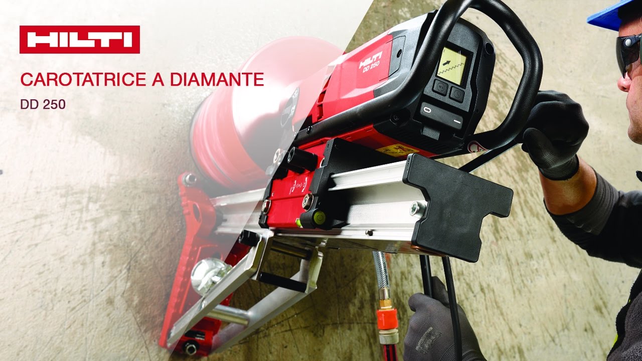 Carotatrice a diamante DD 250