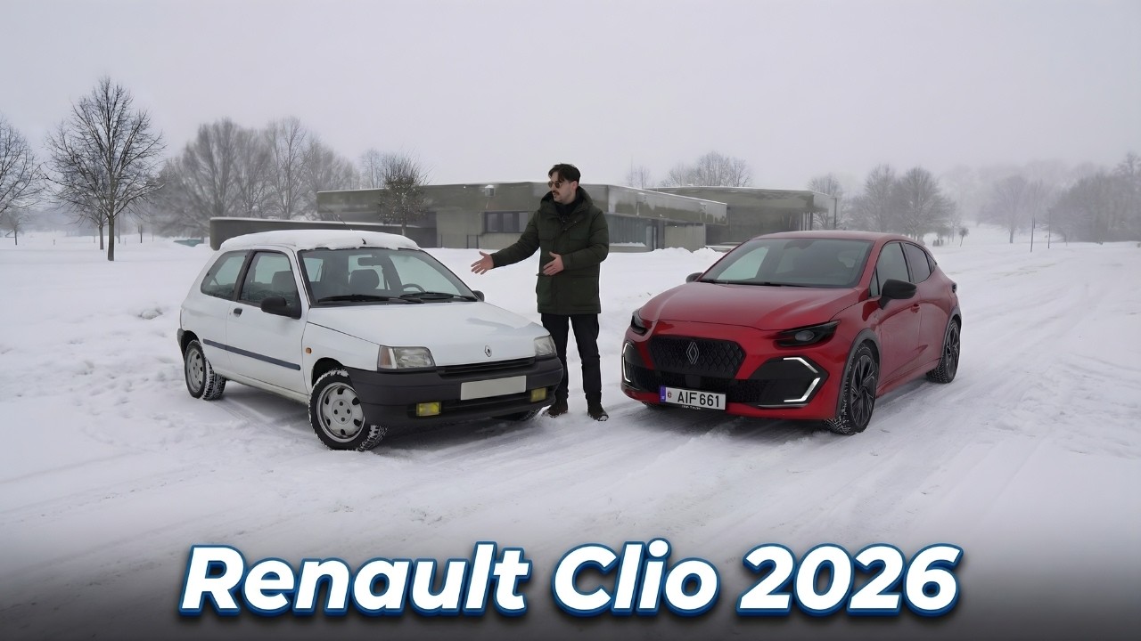 Renault toliau stebina | 2026 CLIO APŽVALGA