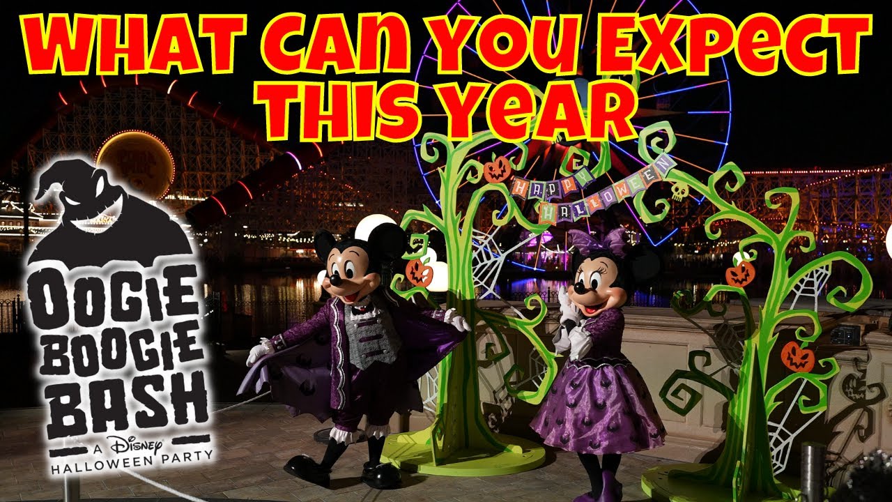 Oogie Boogie Bash 2021 | New Characters Dessert Party | Disneyland DCA