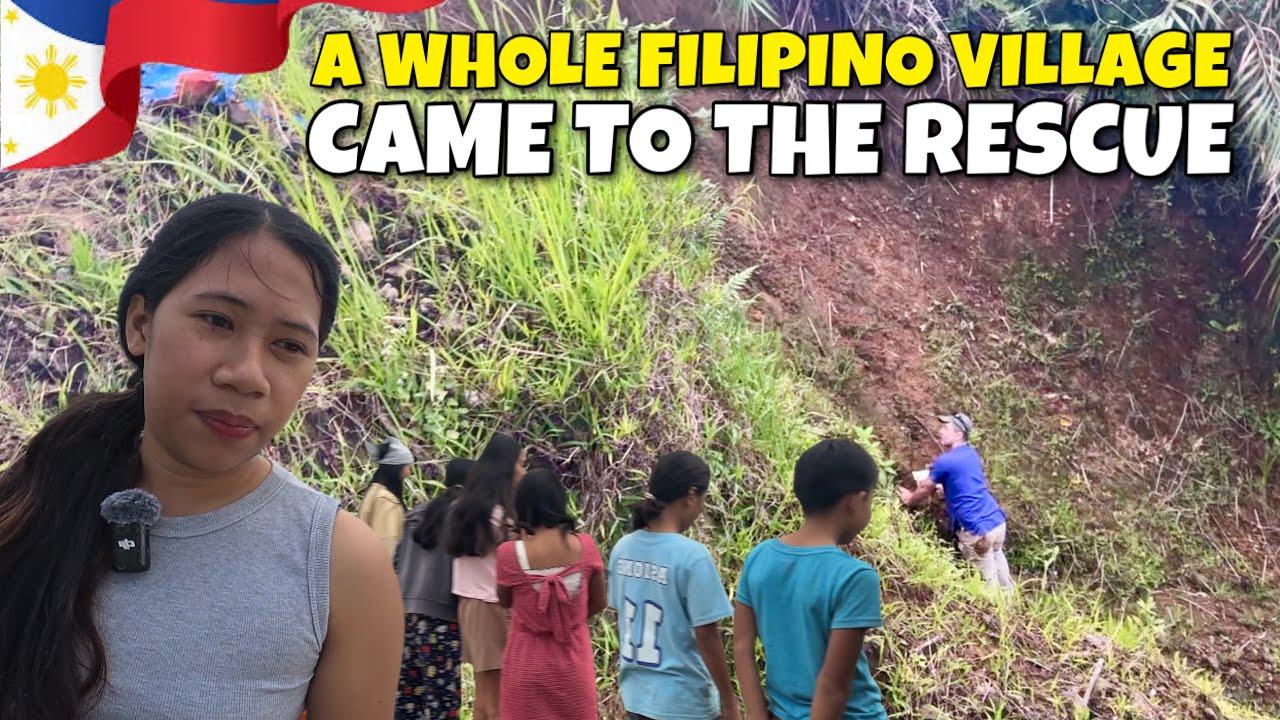 Filipino Community Came To Rescue Us In Remote Province!