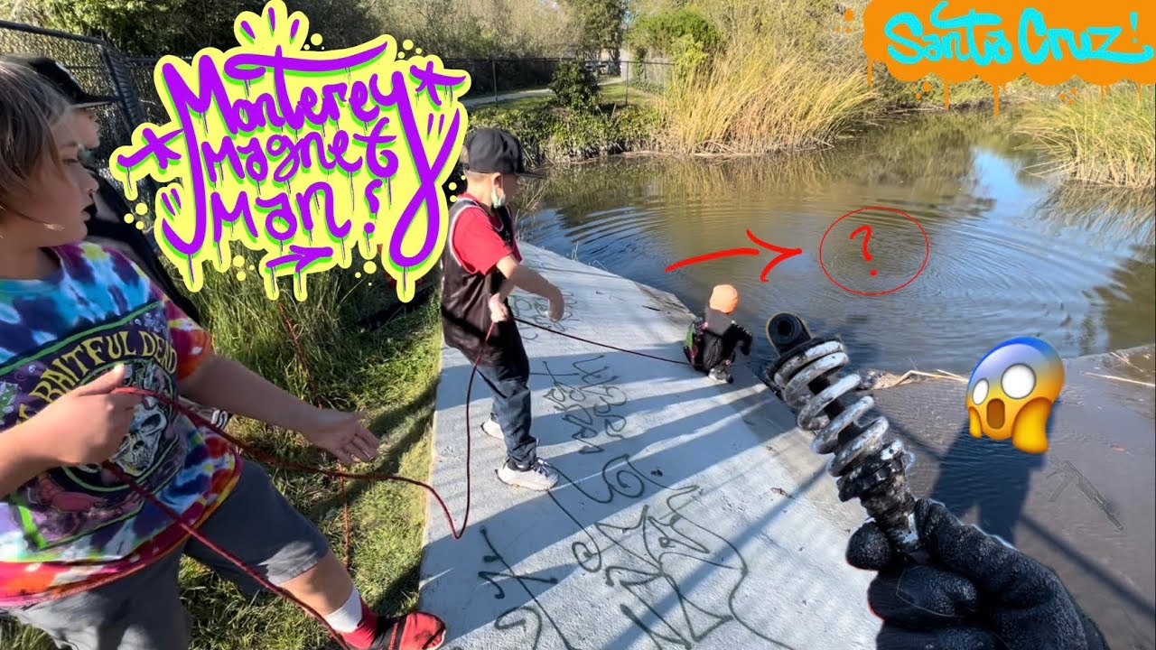 LITERALLY SHOCKED, I Found This!! Magnet Fishing in SANTA CRUZ, California