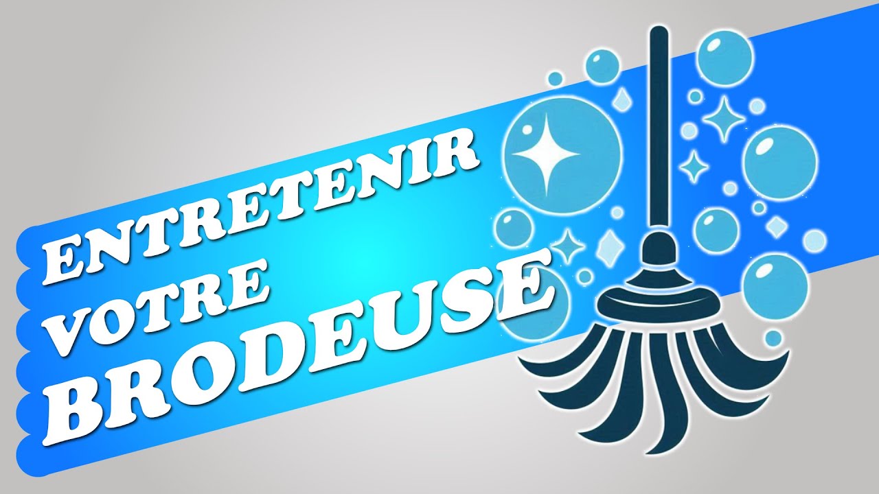 Broderie Machine - Entretenir votre brodeuse