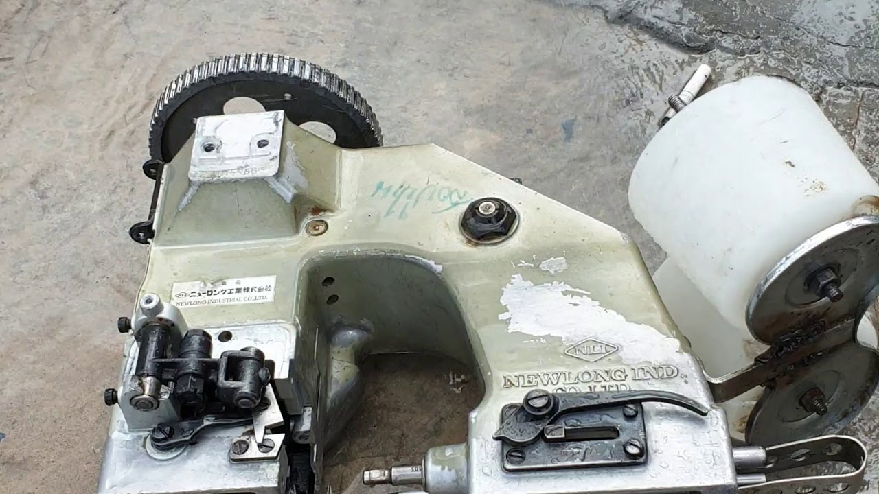 Cleanning And Repairing Sewing Machine Model : NP-3II #Newlong Brand Detail : www.newlong-esan.com