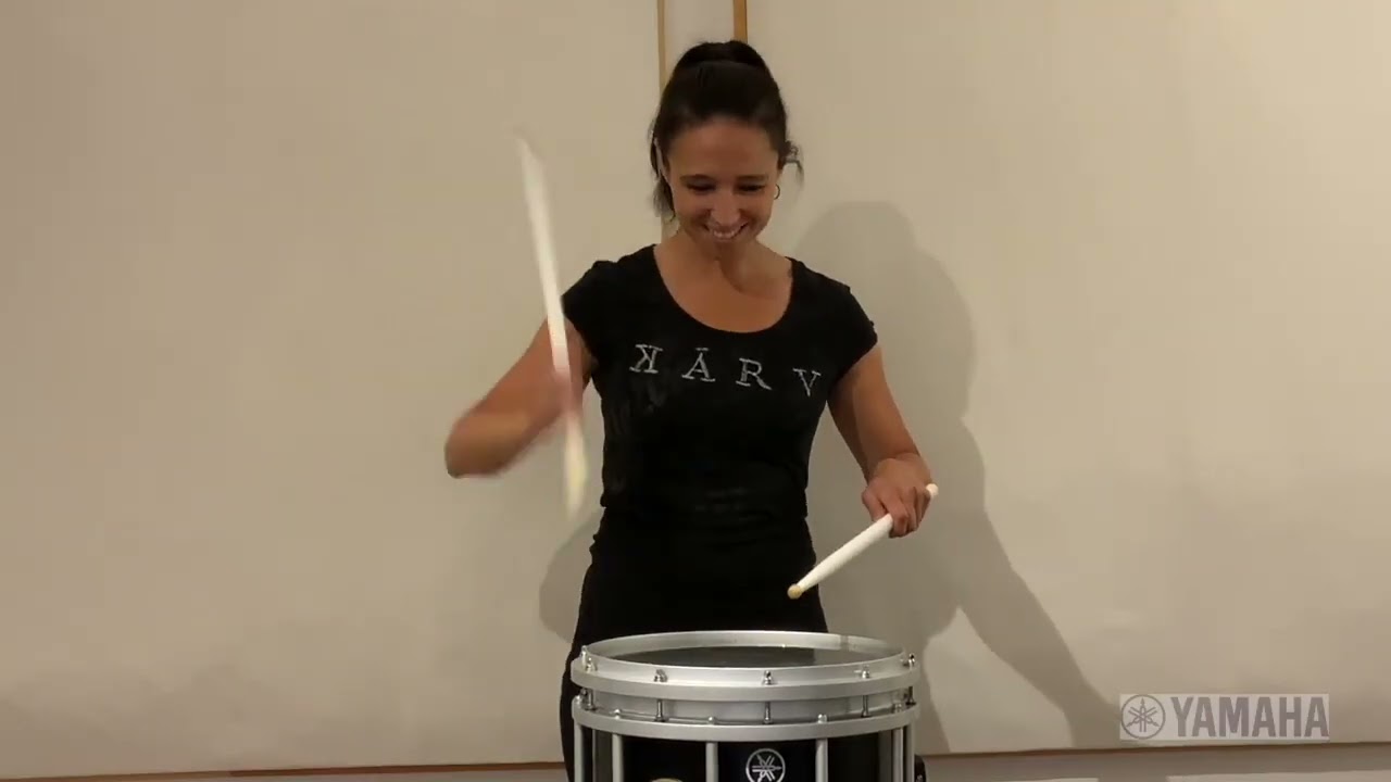 Yamaha Drumlines FR - Clip 1 - Tenir les baguettes et positions