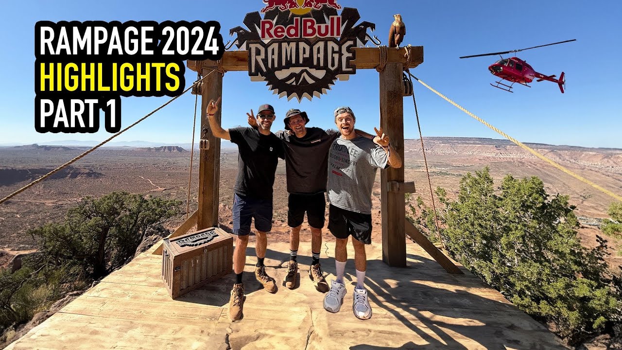 Основные моменты REDBULL RAMPAGE 2024, часть 1.