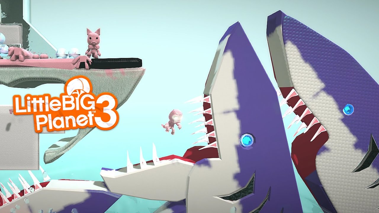LittleBIGPlanet 3 - НАПАДЕНИЕ АКУЛ И МНОГОЕ ДРУГОЕ!!! [Playstation 4]
