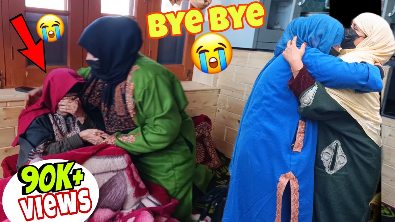 Mayke Ko Aj Bye Bye Kiya😰| Miss You Mom😰|