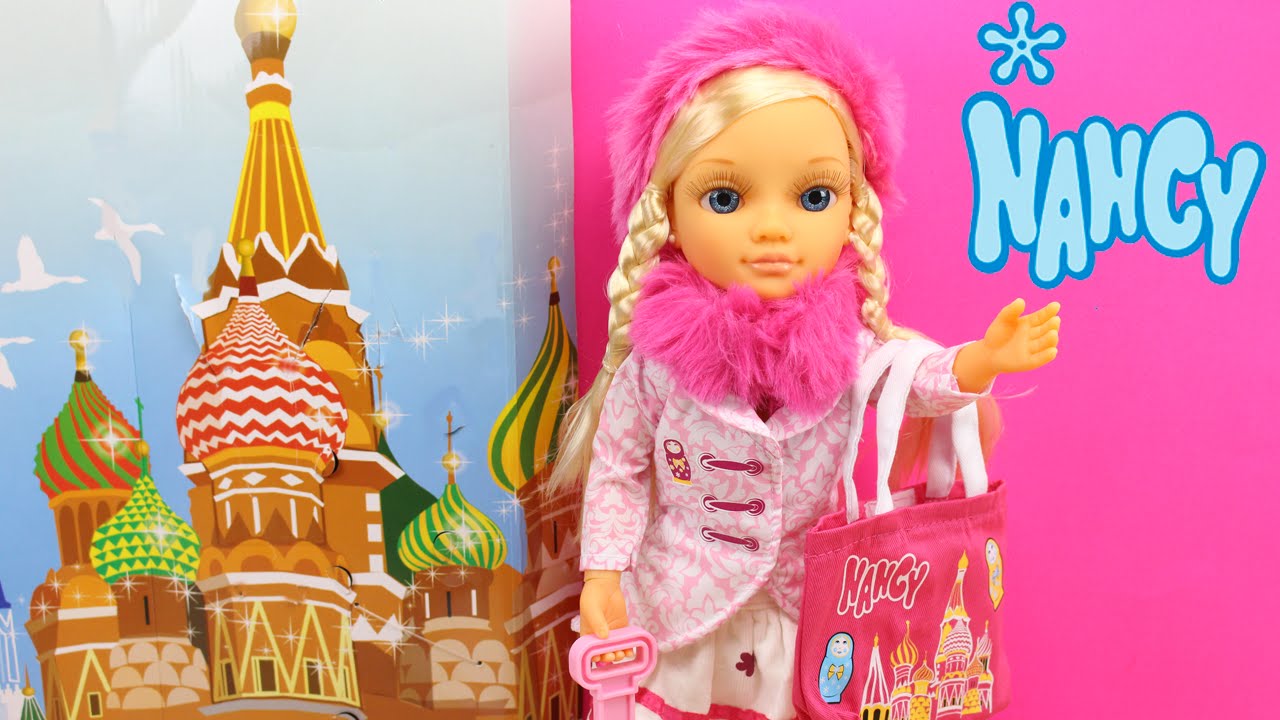 Nancy Aventuras por el mundo Mosc&uacute; | Mu&ntilde;eca Nancy de Famosa en espa&ntilde;ol