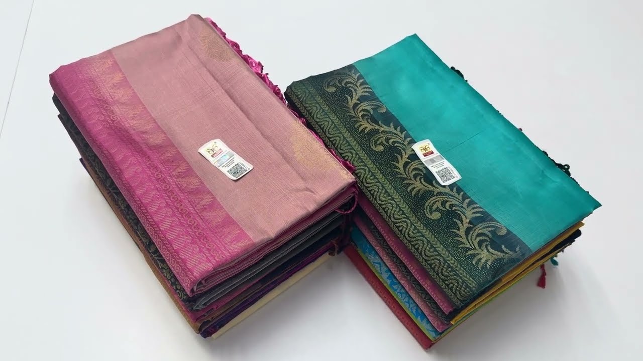 Borderless pure soft silk handloom sarees | offer price | cod available |varnaa sirumugai
