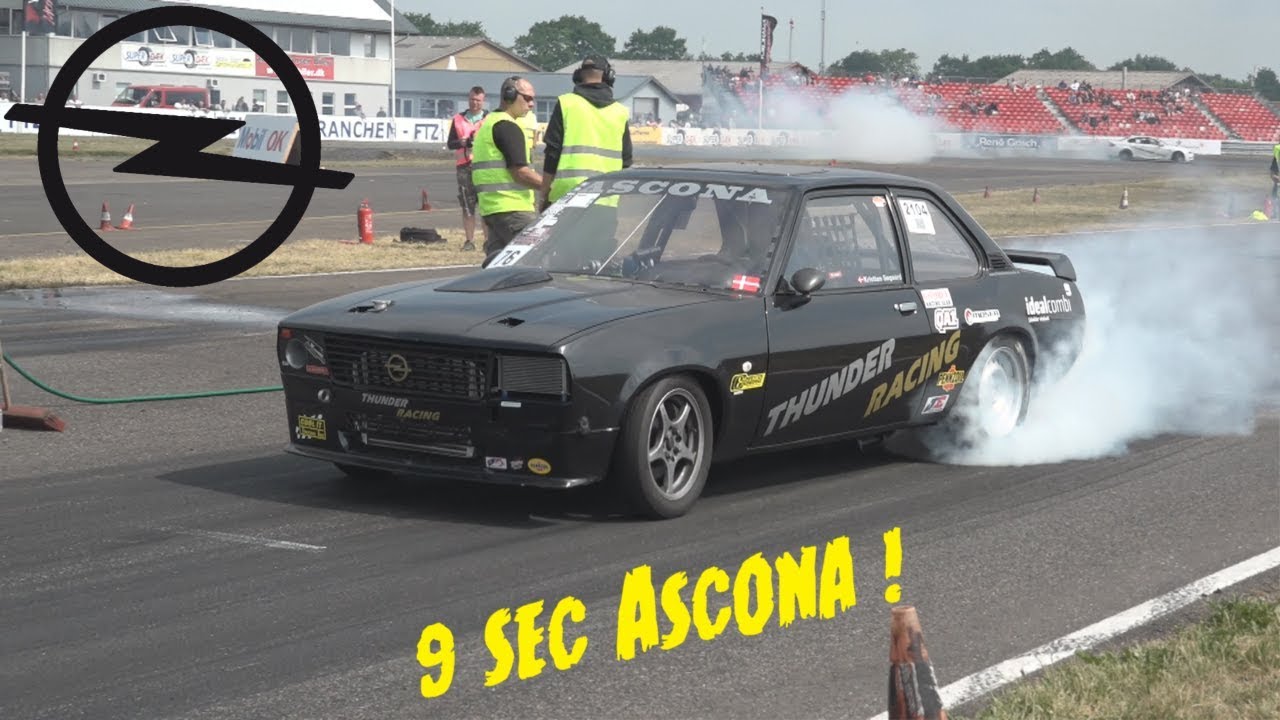 9sec Ascona B racing a DHB 2018