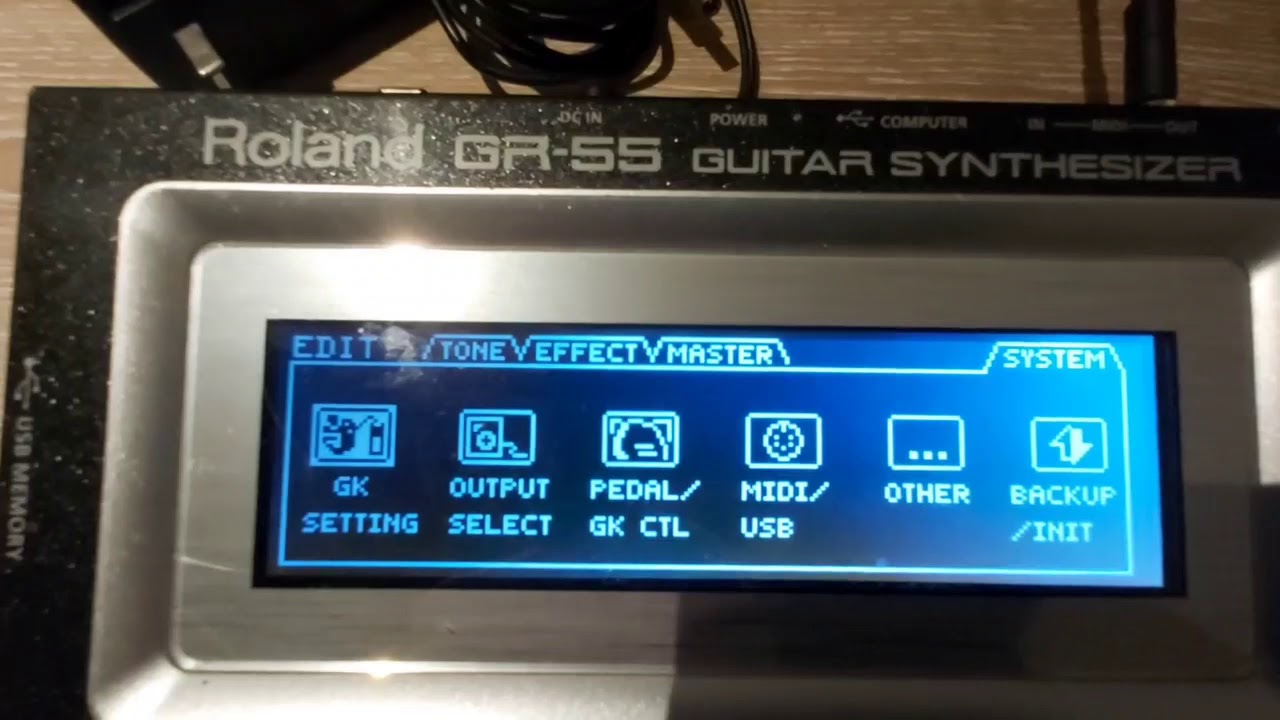 GRAND PIANO settings - ROLAND GR-55 (minimize ghost notes)