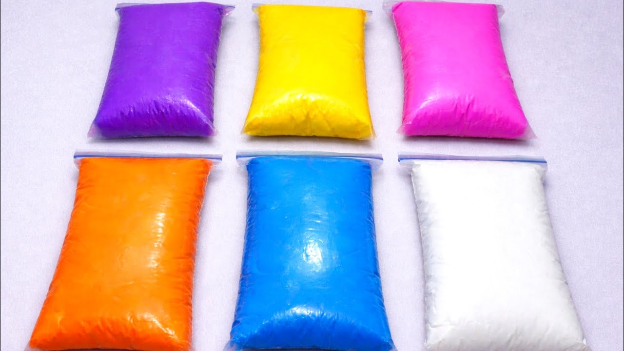 ASMR 6 COLOR’S From small to large super clay unboxing|7minutes satisfying unboxing#11 #clay #2026 
