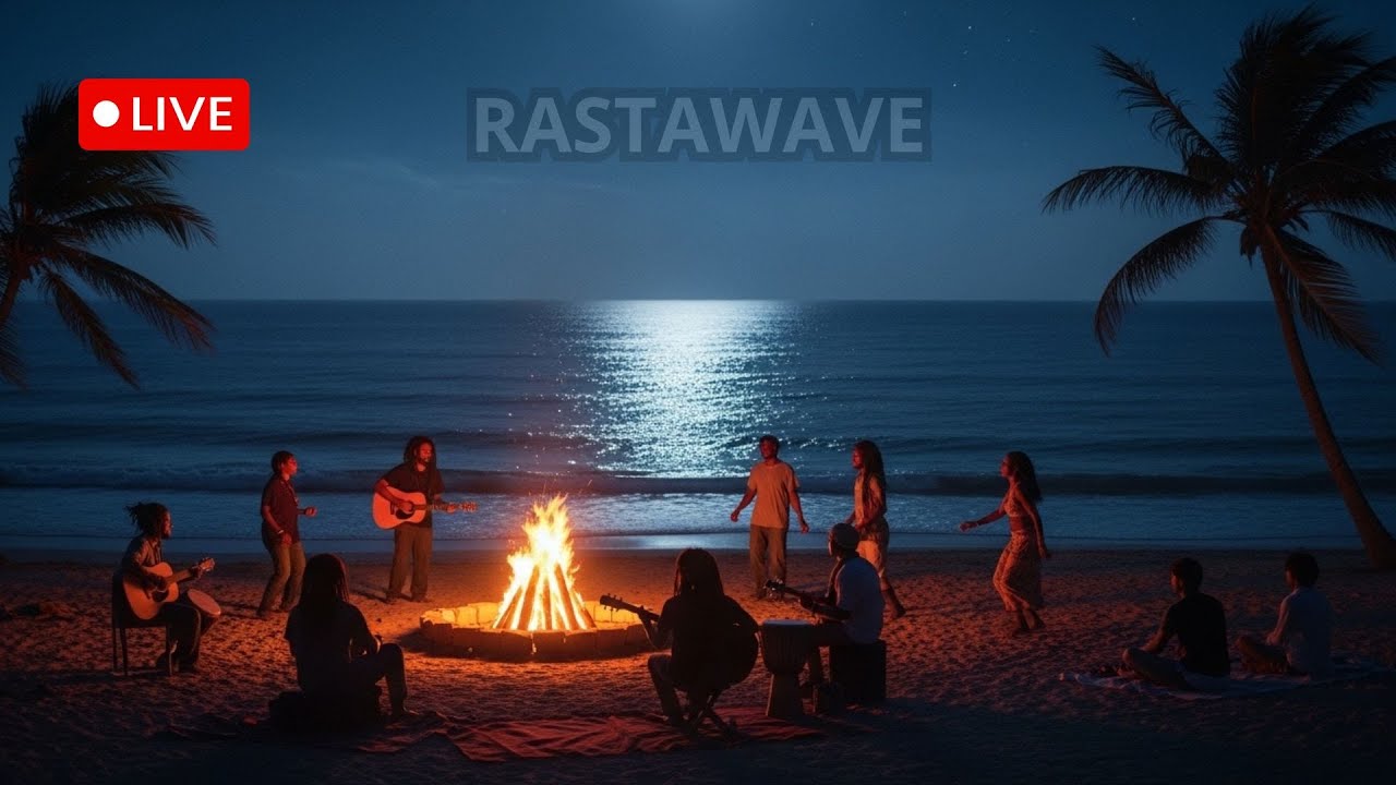 Calm Reggae Beach Vibes – Late Evening Chill Live