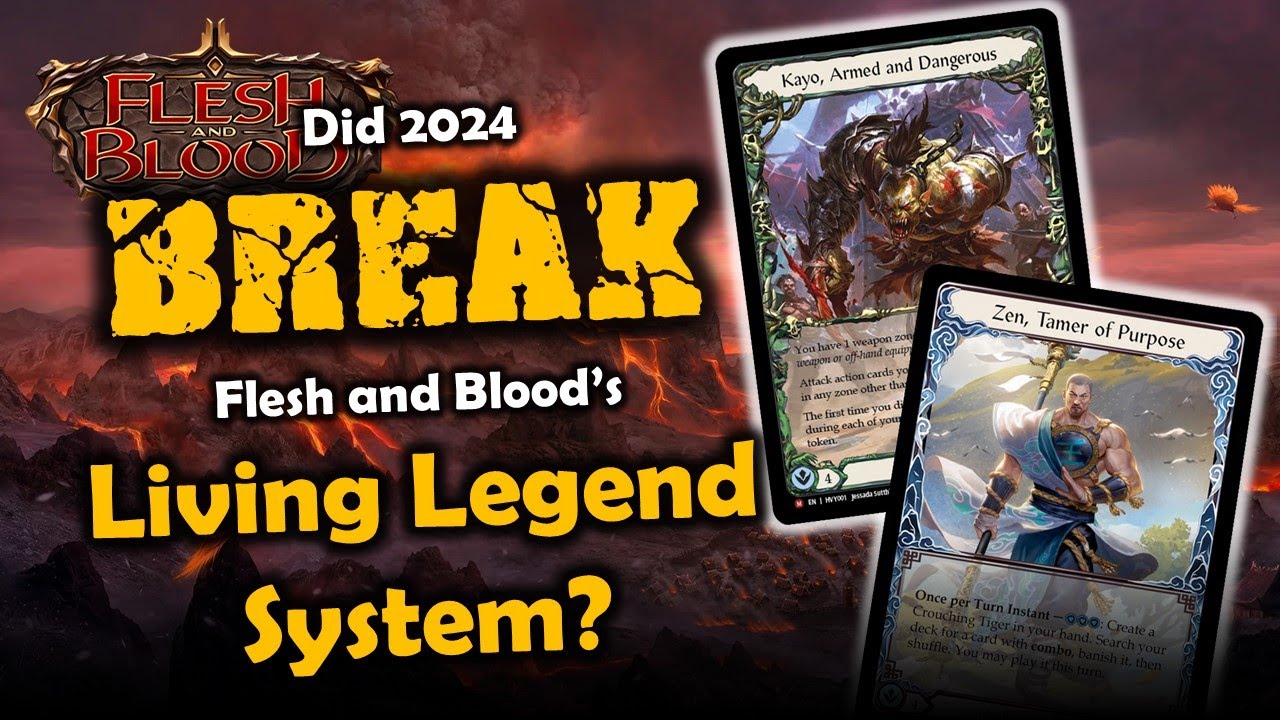 Did we BREAK the Living Legend System? | Flesh and Blood TCG | Go Again! Ep582