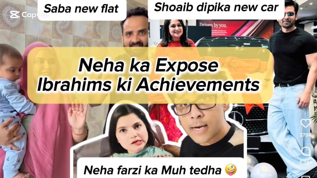 Neha Jaise Haters sabko mile 🤣| Neha ka Expose drama bana Ibrahims ki Growth ka reason 🤣😂